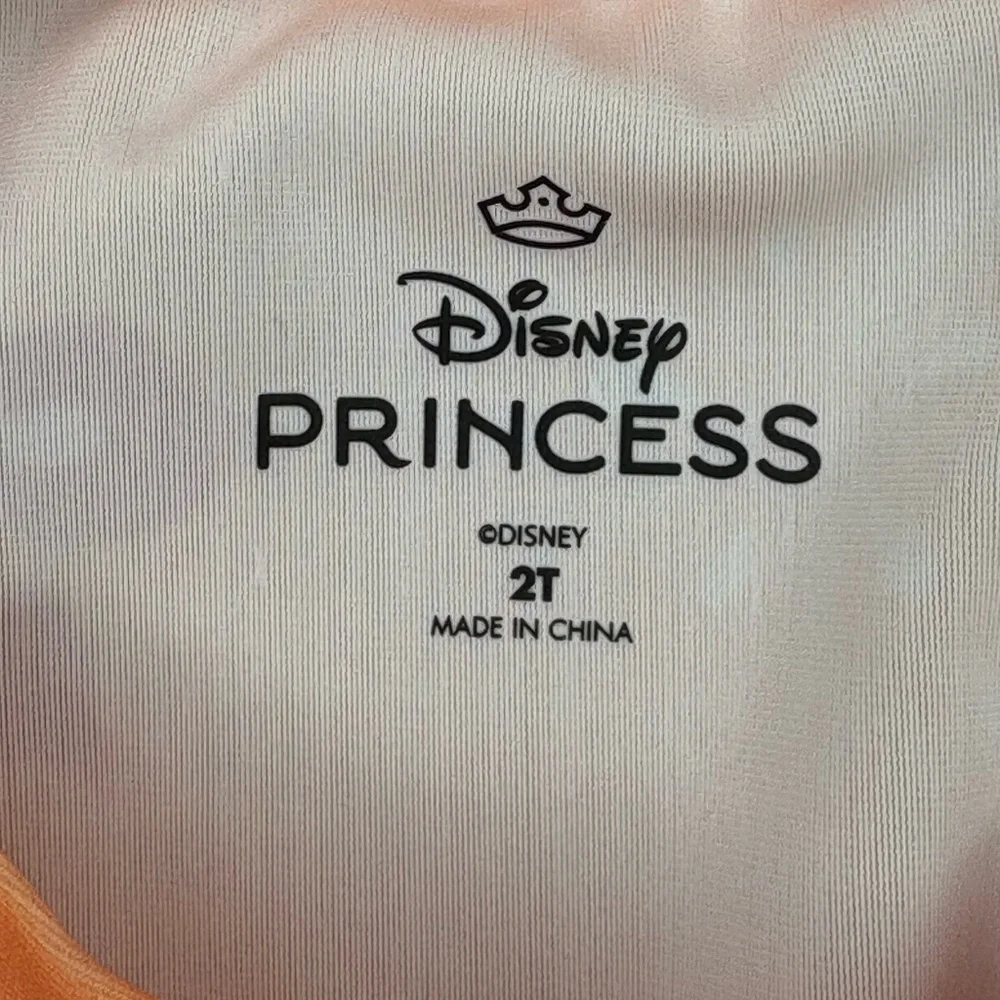 NWT Disney Princess Moana Tropical Long Sleeve Rash Guard Size 2T